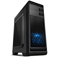 Nox Modus -NXMODUSB- Semitorre ATX y micro ATX- USB 3.0- ventana lateral transparente- incluye un ventilador 120mm LED…